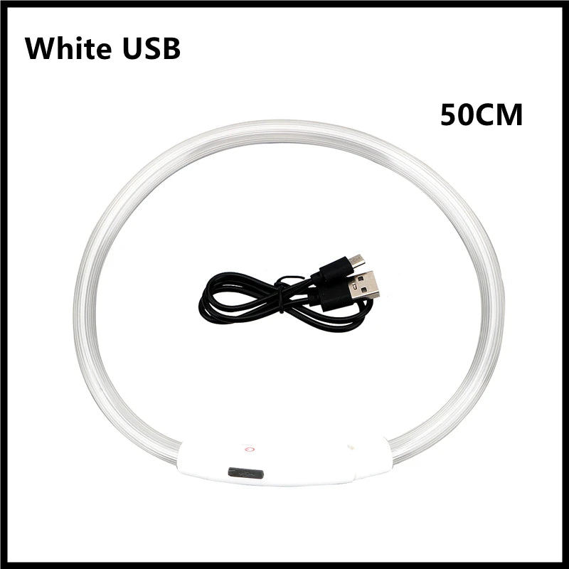 Iron Paw USB Rechargeable LED Safety Collar