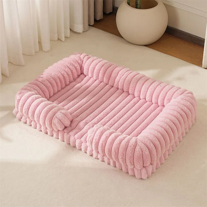 Iron Paw Orthopedic Calming Pet Bed — Memory Foam