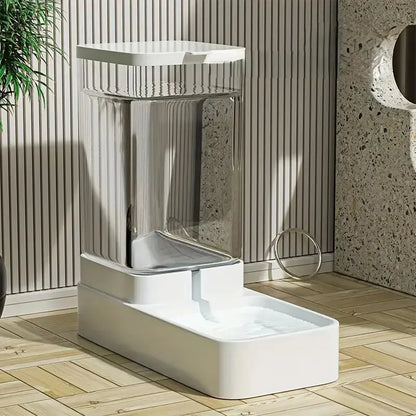 Iron Paw Gravity Pet Feeder and Water Dispenser