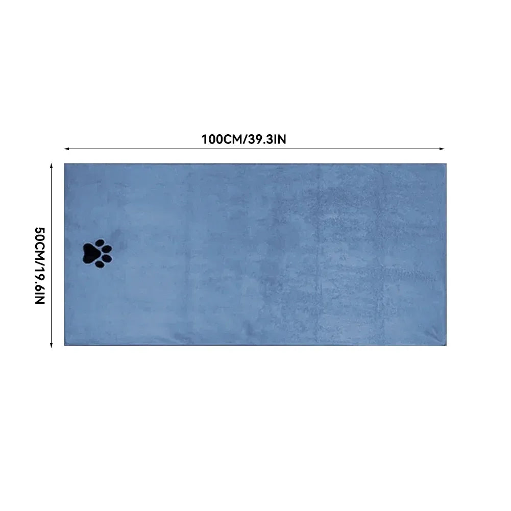 Iron Paw Super Absorbent Microfiber Pet Towel