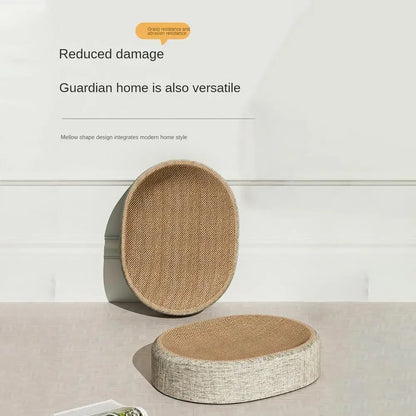 2-in-1 Sisal Cat Scratcher Bed — Furniture-Saving Lounger