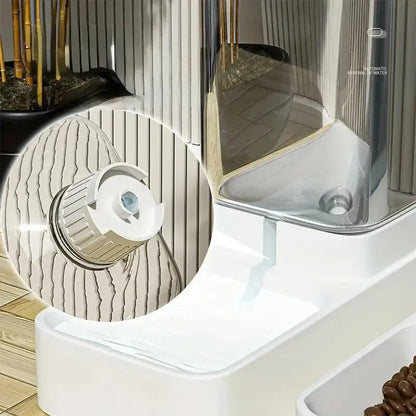 Iron Paw Gravity Pet Feeder and Water Dispenser