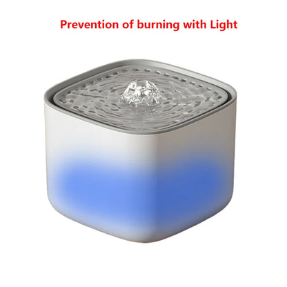 3L Filtered Pet Water Fountain — USB Circulating Dispenser