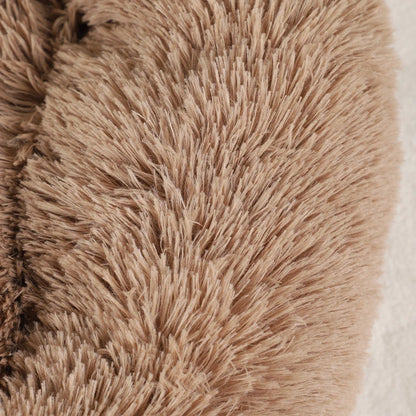 Iron Paw Fluffy Round Pet Bed
