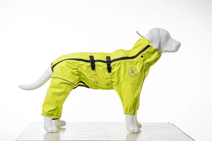 Iron Paw Waterproof Reflective Dog Raincoat