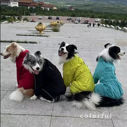 Iron Paw Waterproof Reflective Dog Raincoat