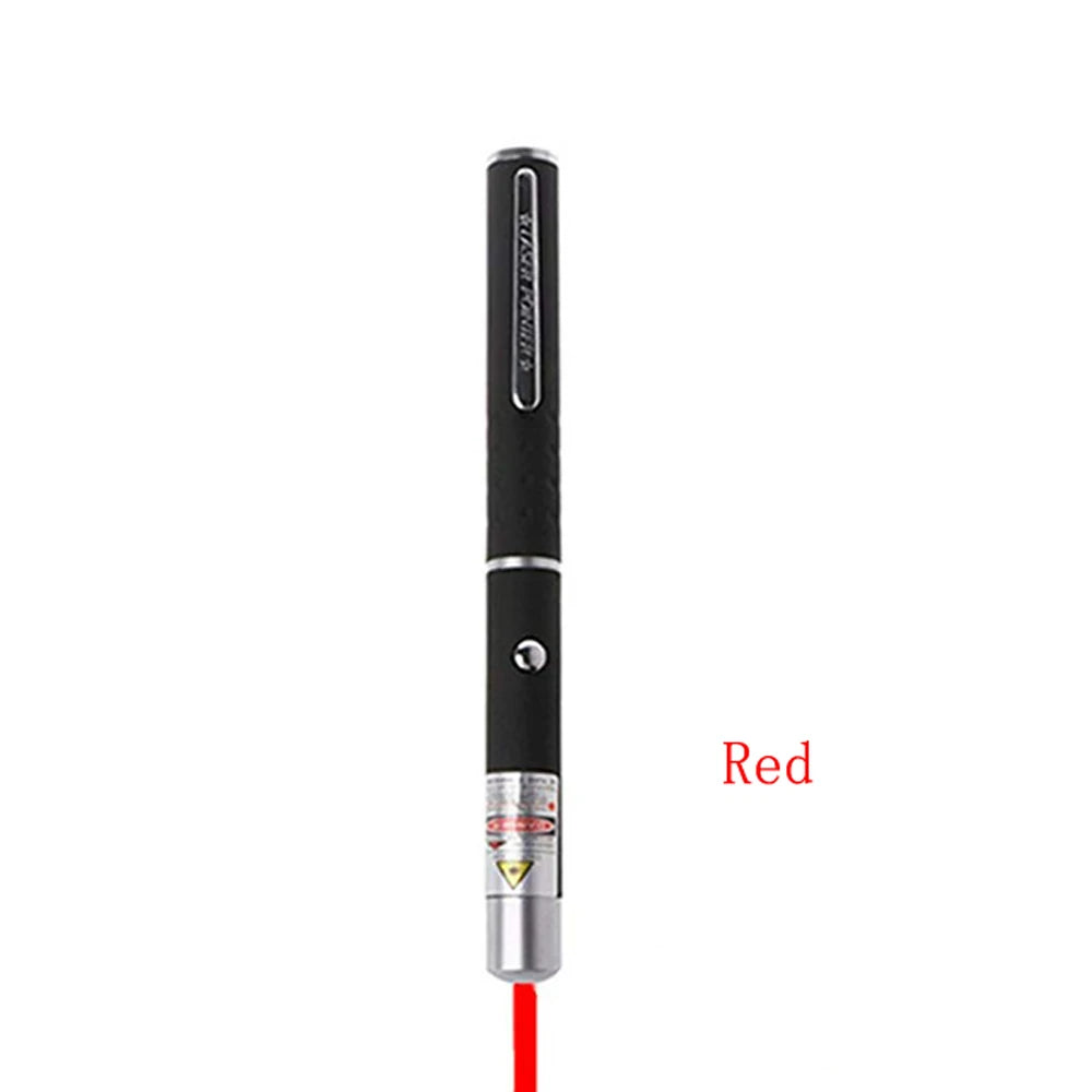 2-in-1 LED Laser Pointer — Cat Chase Toy & Flashlight