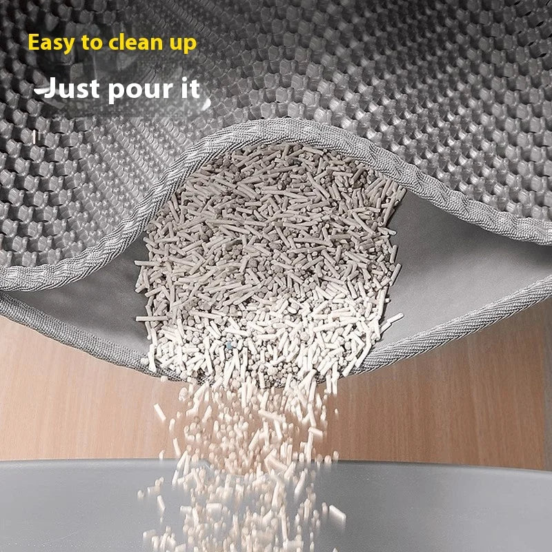 Iron Paw Waterproof Double-Layer Cat Litter Mat