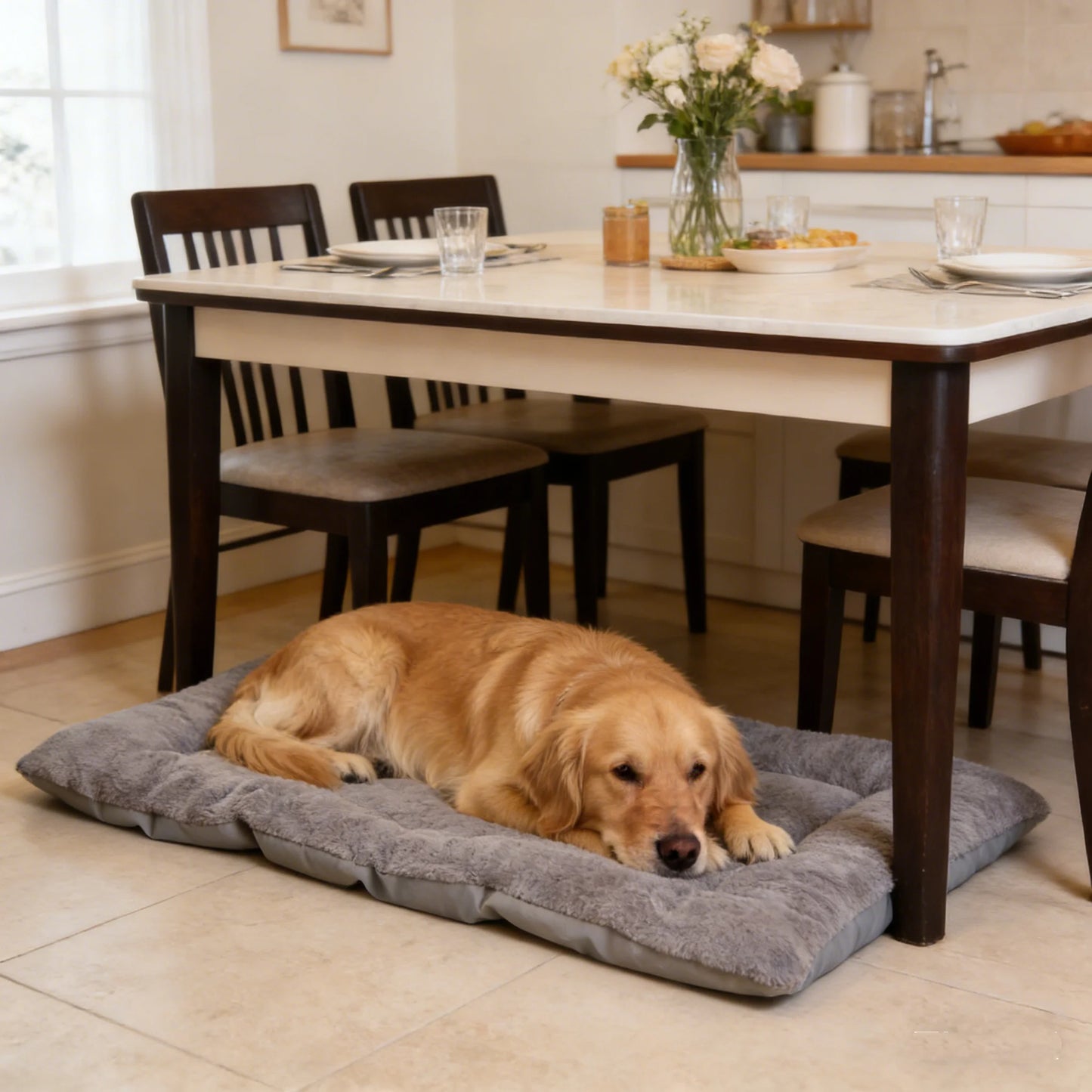 Iron Paw Plush Cotton Pet Sofa Bed