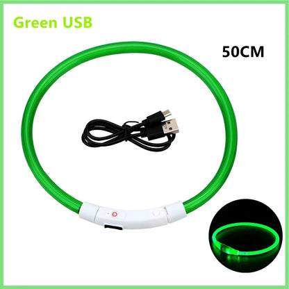 Iron Paw USB Rechargeable LED Safety Collar