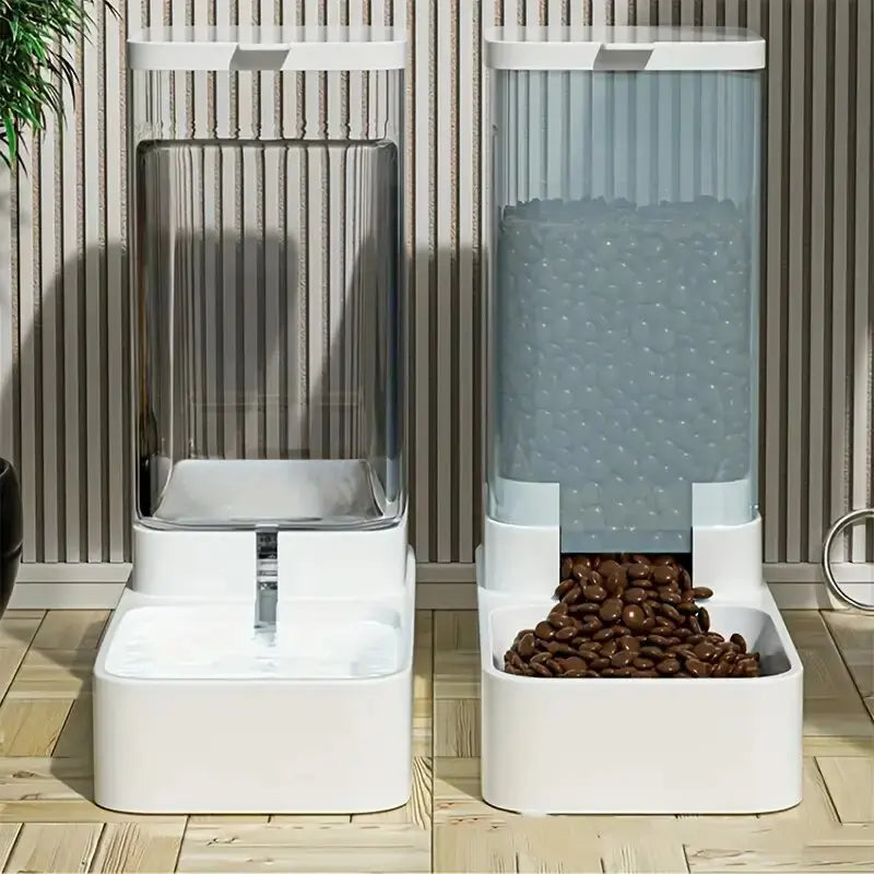 Iron Paw Gravity Pet Feeder and Water Dispenser