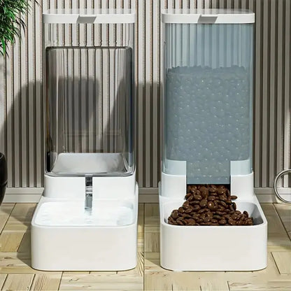 Iron Paw Gravity Pet Feeder and Water Dispenser