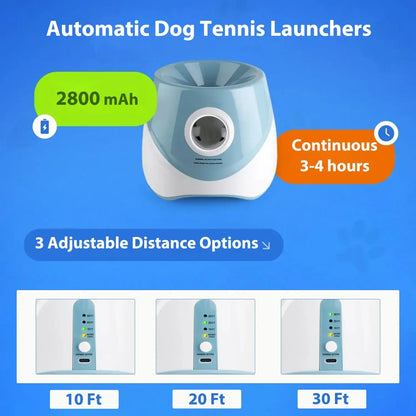 Iron Paw Automatic Tennis Ball Launcher