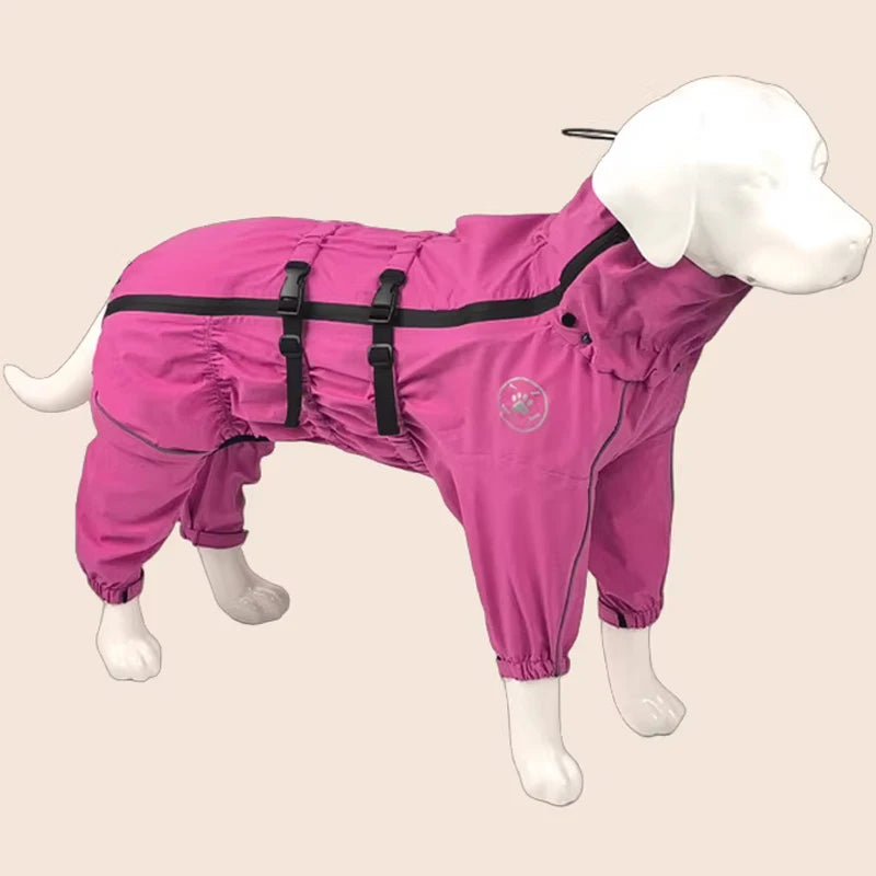 Iron Paw Waterproof Reflective Dog Raincoat