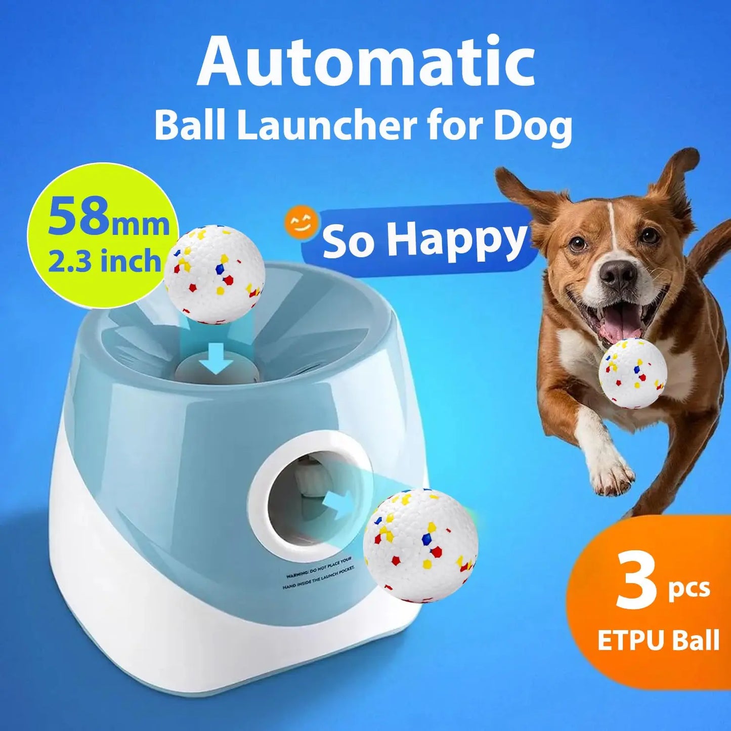 Iron Paw Automatic Tennis Ball Launcher