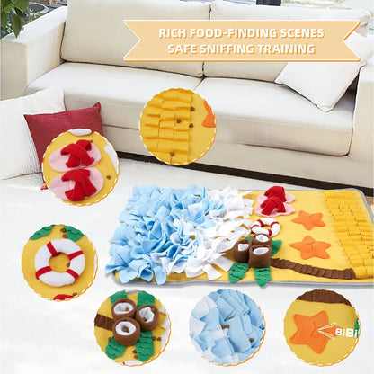 Iron Paw Large Snuffle Mat — Anti-Boredom Foraging Blanket
