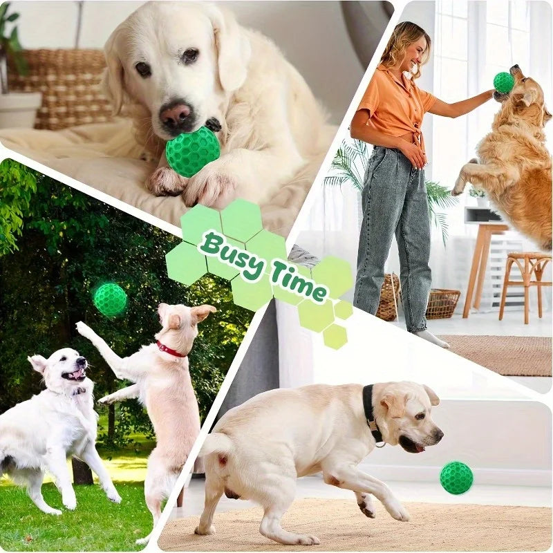 Iron Paw Fetch Ball - Indestructible Natural Rubber Dog Ball