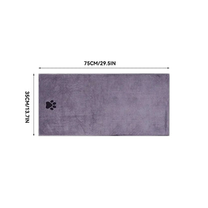 Iron Paw Super Absorbent Microfiber Pet Towel
