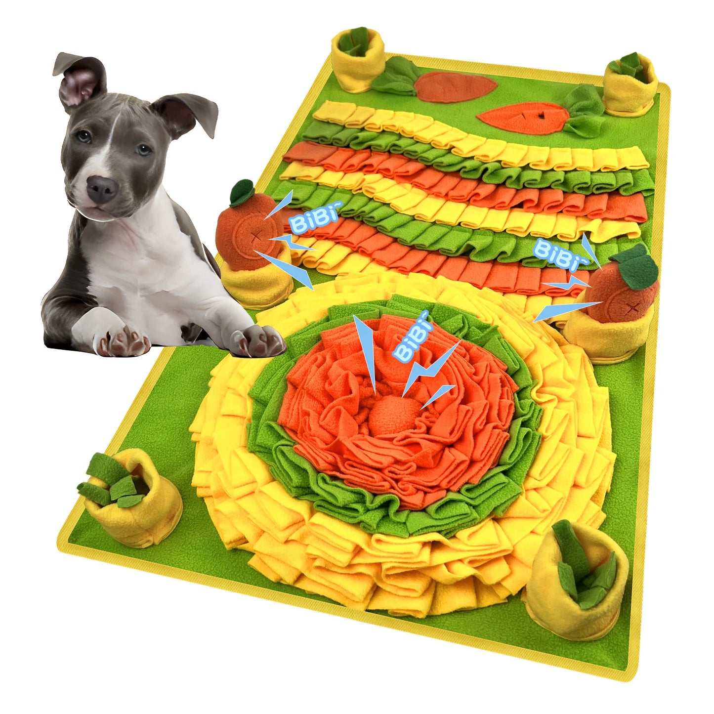 Iron Paw Large Snuffle Mat — Anti-Boredom Foraging Blanket