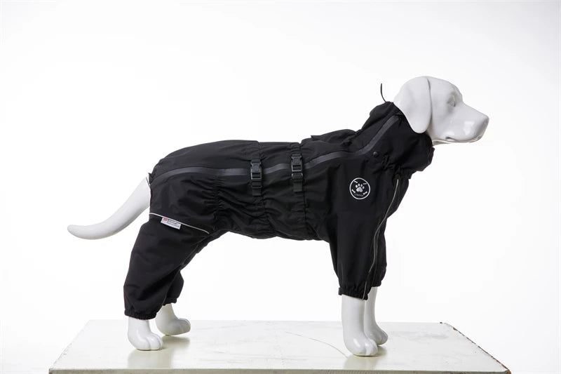 Iron Paw Waterproof Reflective Dog Raincoat