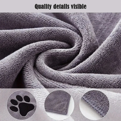 Iron Paw Super Absorbent Microfiber Pet Towel