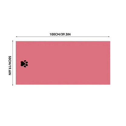 Iron Paw Super Absorbent Microfiber Pet Towel