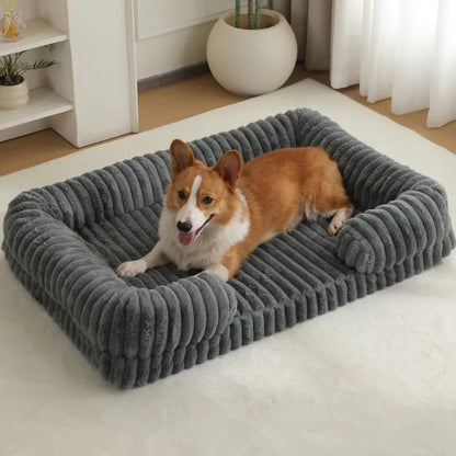 Iron Paw Orthopedic Calming Pet Bed — Memory Foam