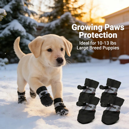 Waterproof Anti-Slip Puppy Shoes — Small Dog Boots
