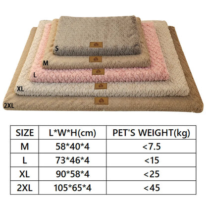 Iron Paw 3D Foam Pet Bed with Removable Faux Fur Cover