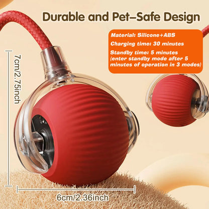 Iron Paw Smart Auto-Rolling Dog Ball