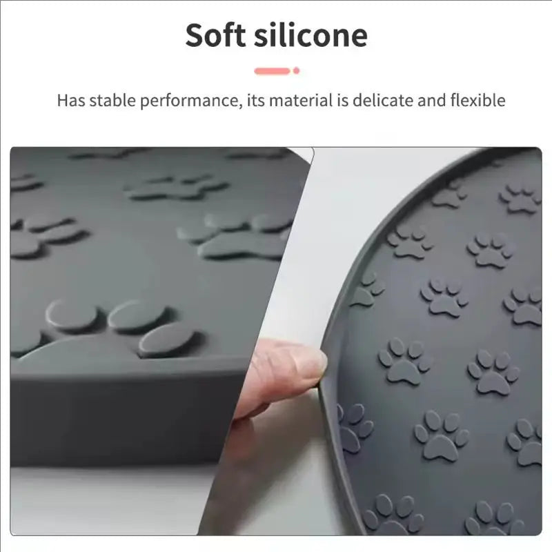 Iron Paw Silicone Non-Slip Pet Feeding Mat