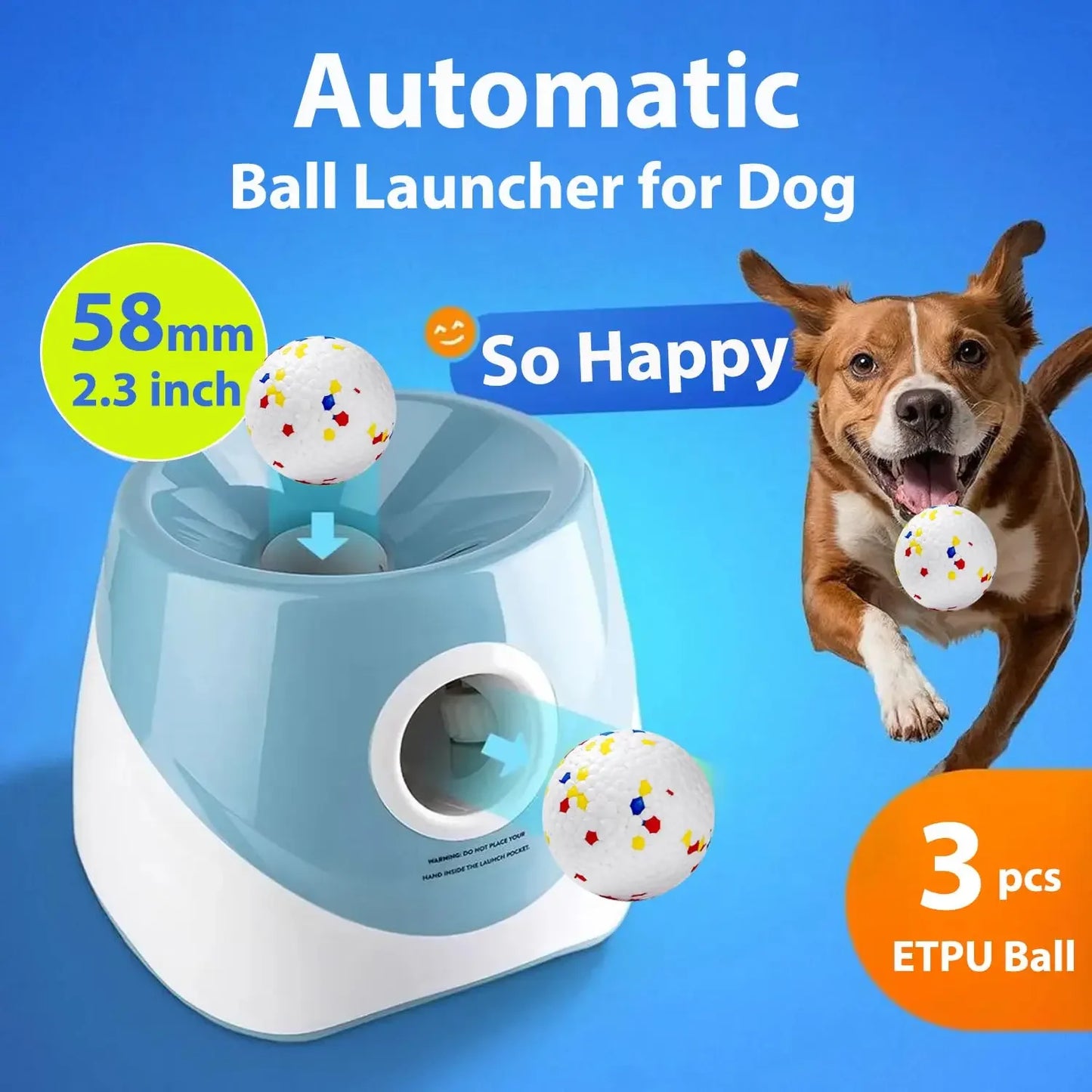 Iron Paw Automatic Tennis Ball Launcher
