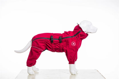 Iron Paw Waterproof Reflective Dog Raincoat