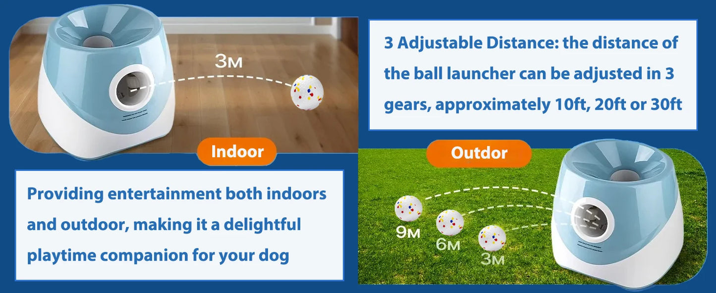 Iron Paw Automatic Tennis Ball Launcher