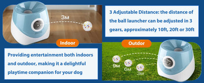 Iron Paw Automatic Tennis Ball Launcher