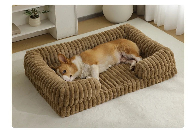 Iron Paw Orthopedic Calming Pet Bed — Memory Foam