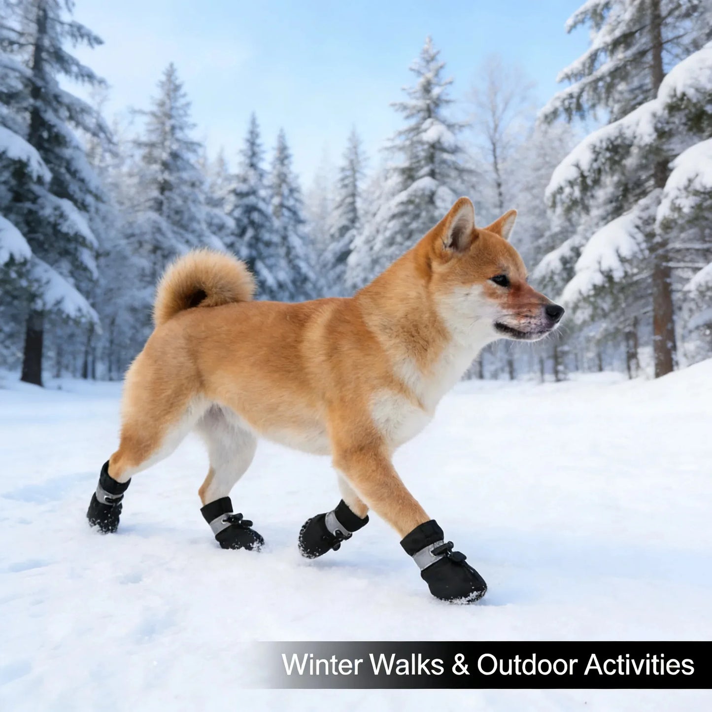 Waterproof Anti-Slip Puppy Shoes — Small Dog Boots