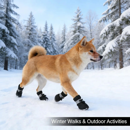 Waterproof Anti-Slip Puppy Shoes — Small Dog Boots
