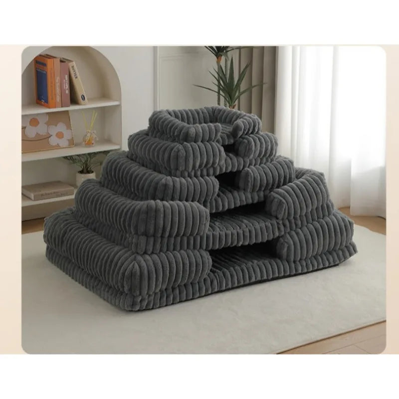 Iron Paw Orthopedic Calming Pet Bed — Memory Foam