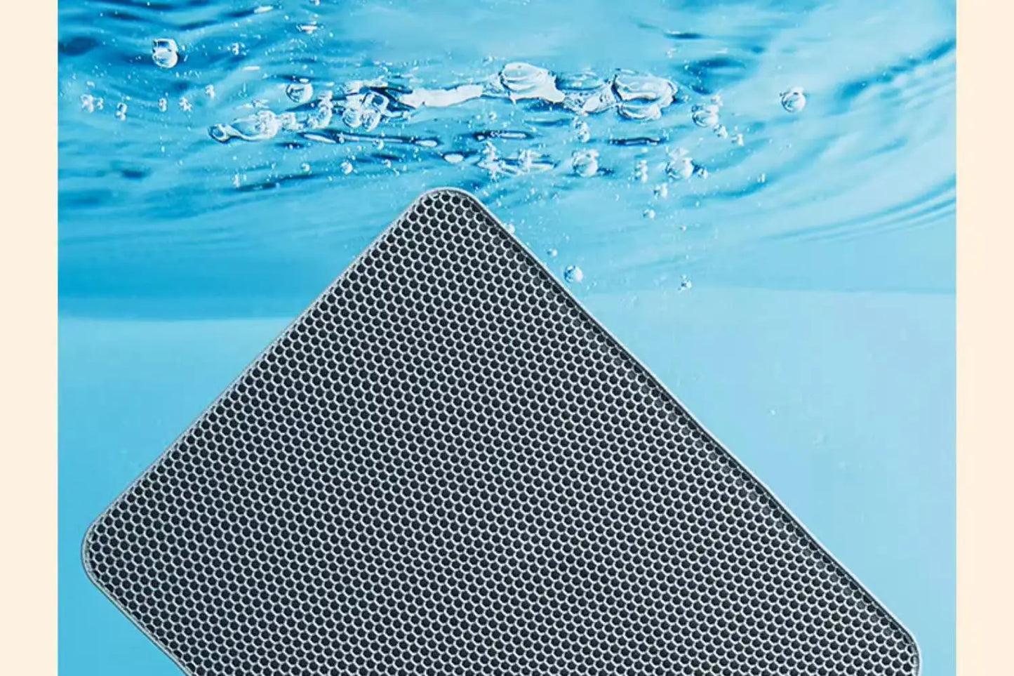 Iron Paw Waterproof Double-Layer Cat Litter Mat
