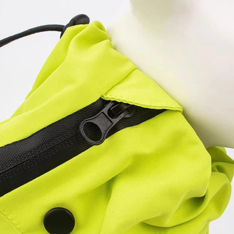 Iron Paw Waterproof Reflective Dog Raincoat